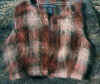 Girl's Fuzzy Plaid Mohair Vest by Banana Republic