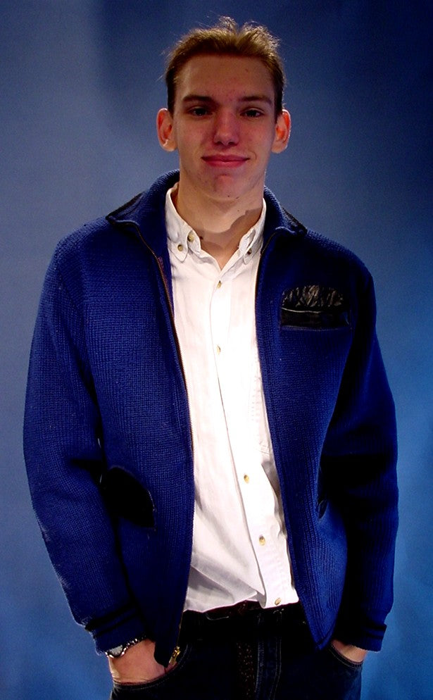 Retro-Strickjacke mit Reißverschluss vorne für Herren