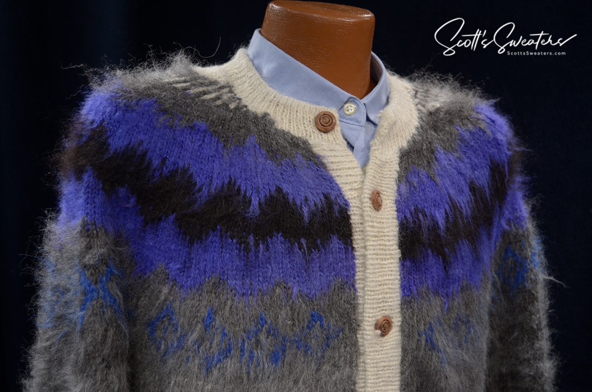 Unisex Wonderfully Soft Alpaca Cardigan Sweater