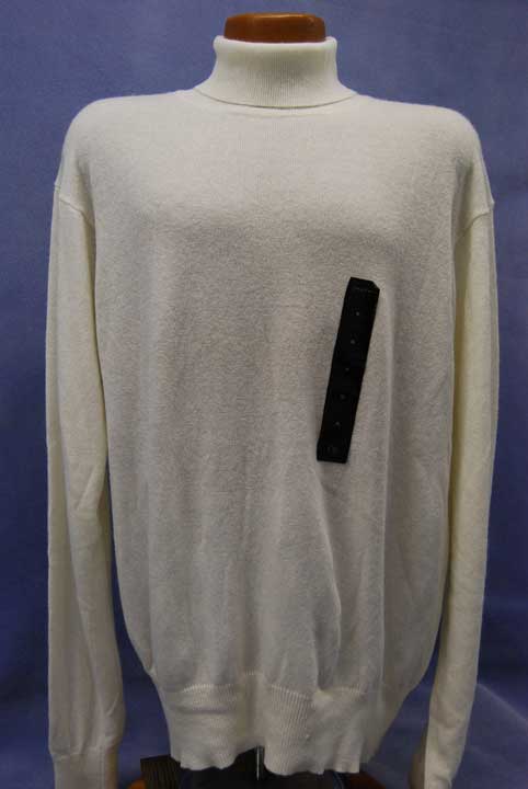 Men's New Cashmere Turtleneck Pullover Sweater by Sean John