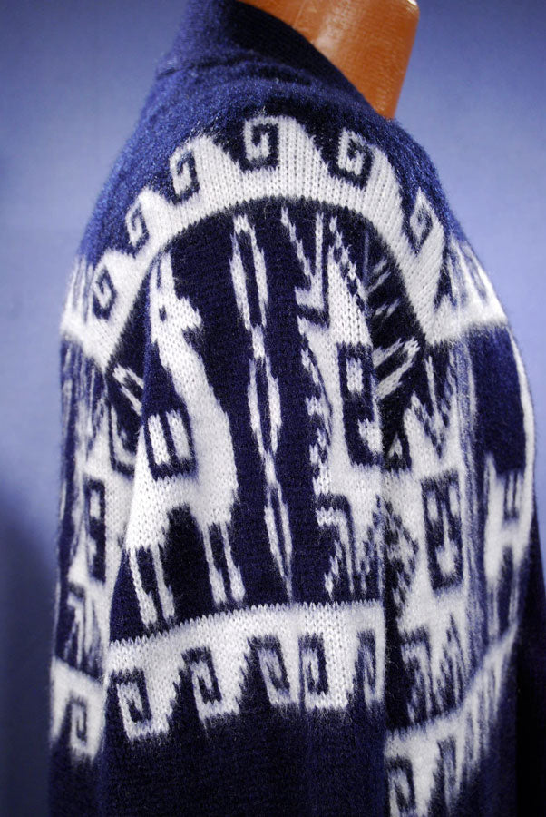 Men's Soft Alpaca Cardigan Sweater