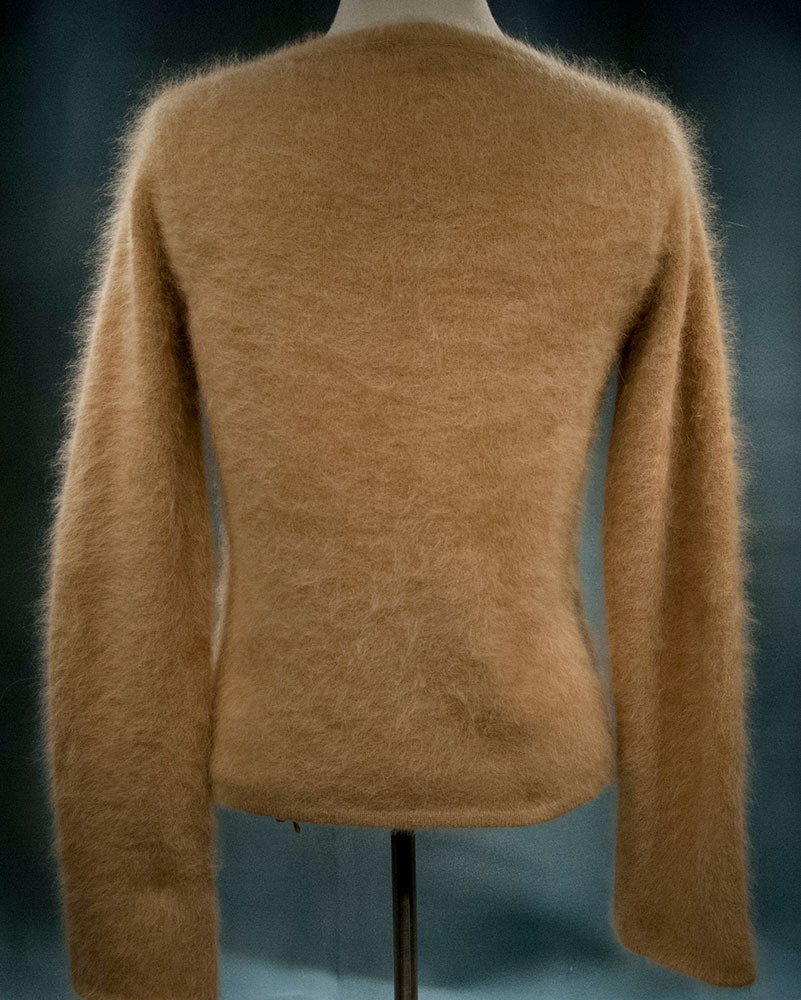 J.Crewのレディースカーディガンアンゴラセーター