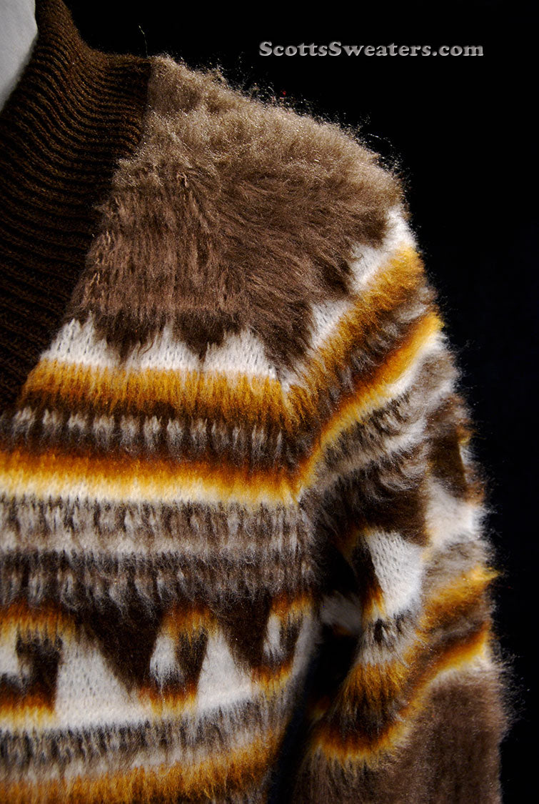 Men's Alpaca V-Neck Sweater