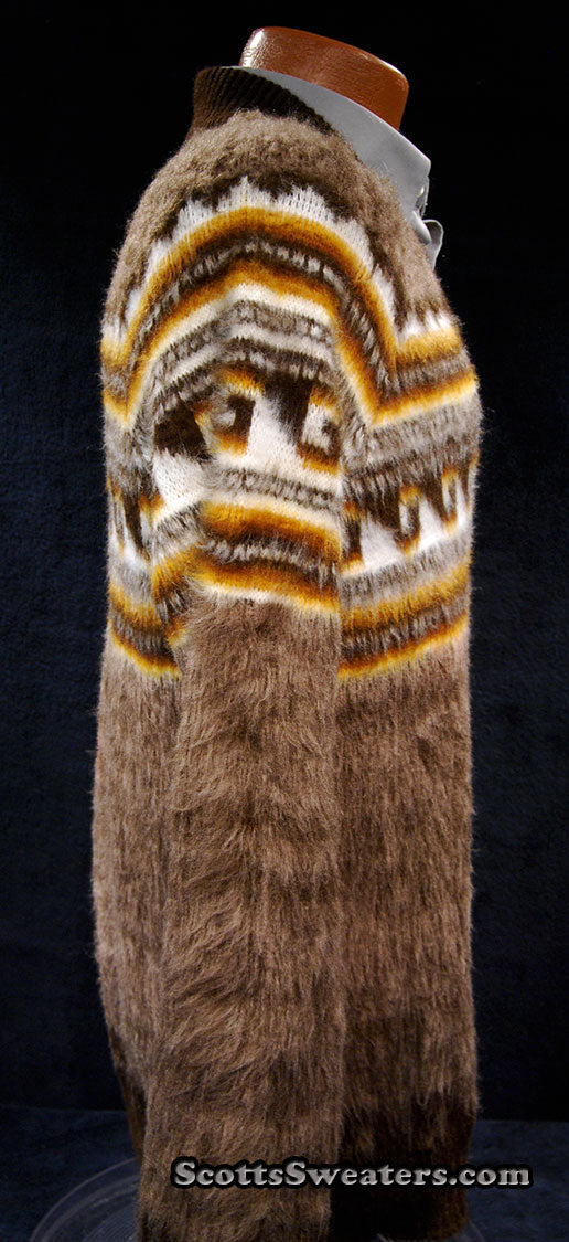 Men's Alpaca V-Neck Sweater