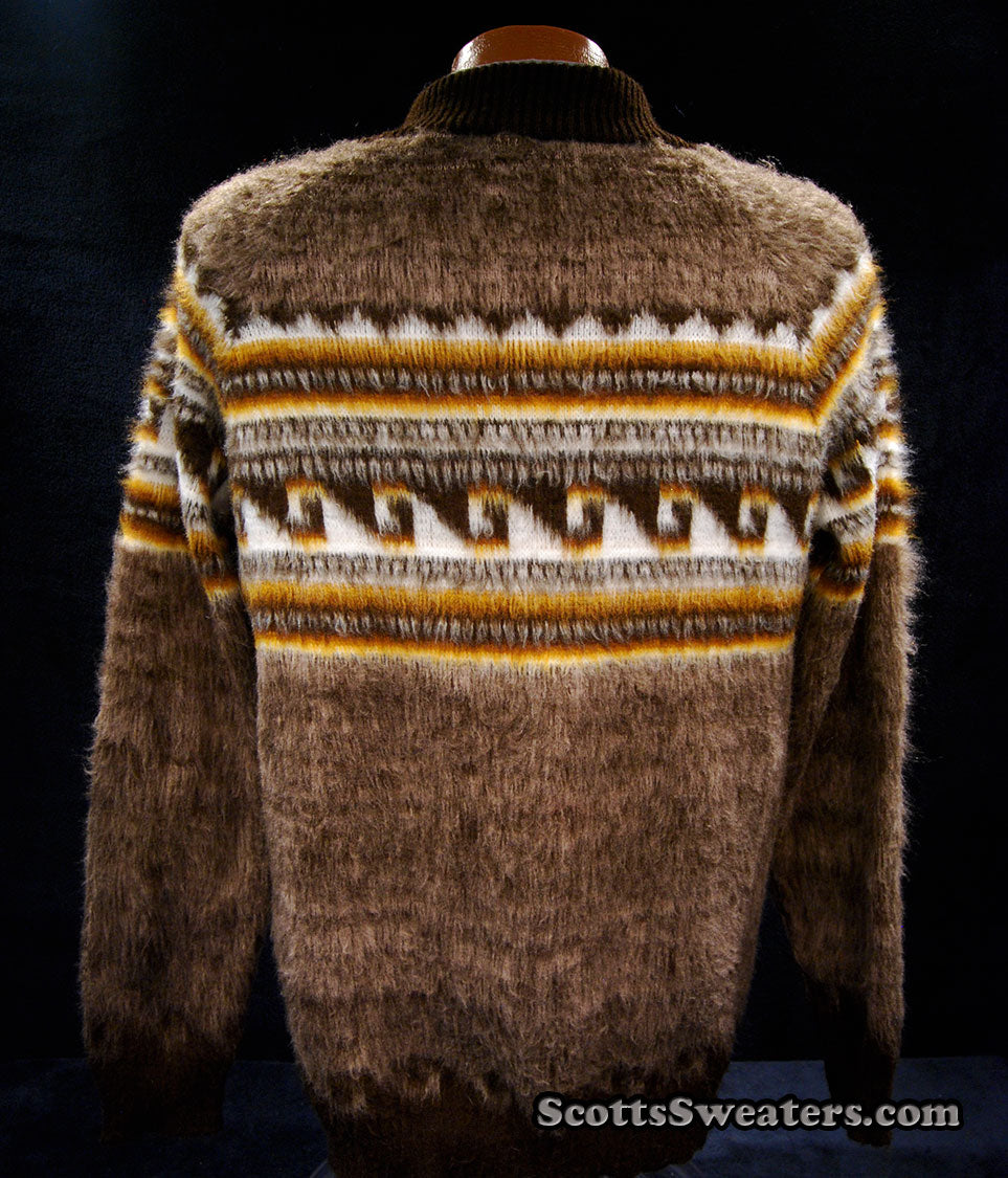 Men's Alpaca V-Neck Sweater