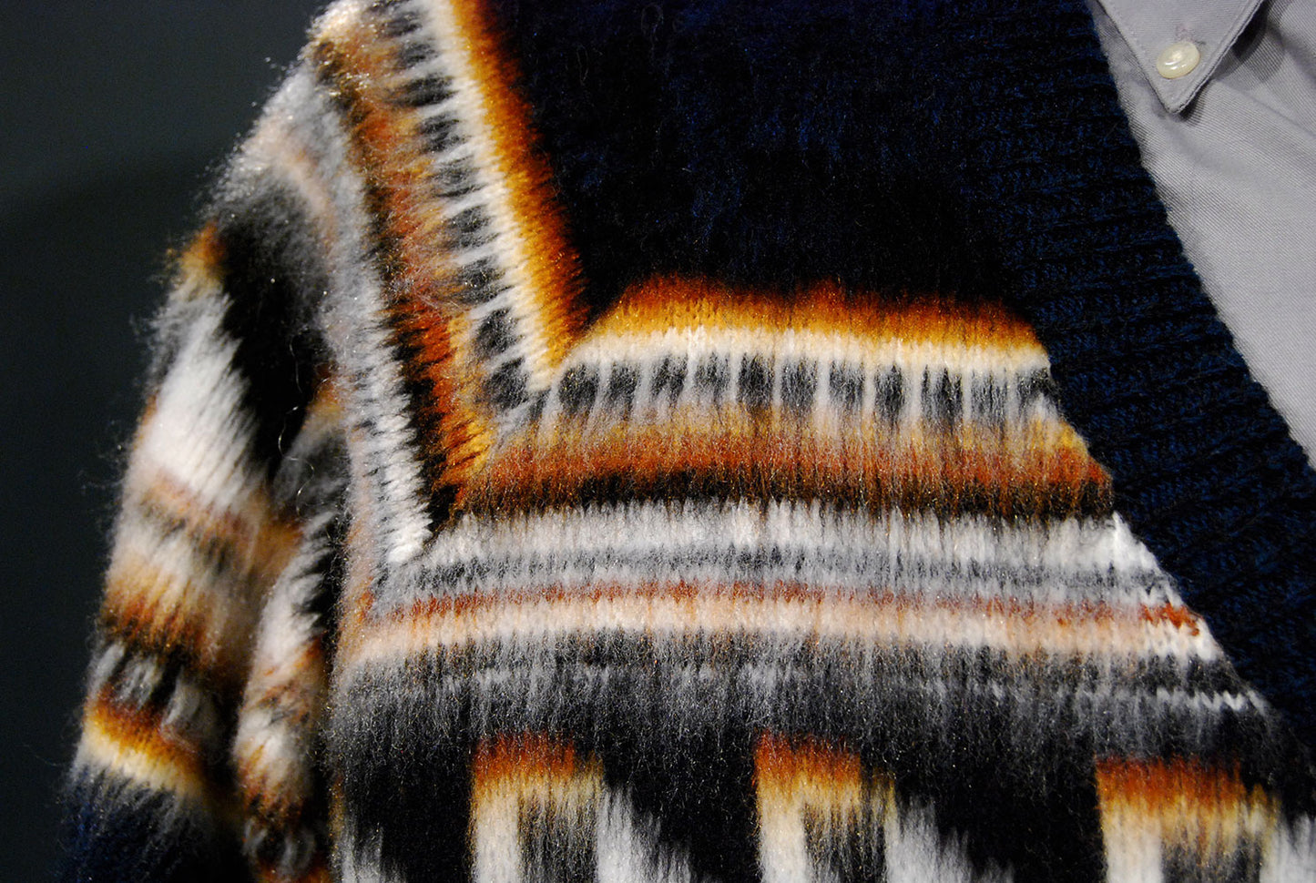Men's Alpaca V-Neck Sweater