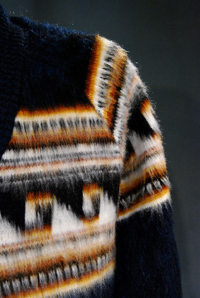 Men's Alpaca V-Neck Sweater