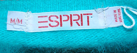 Teal-Green Angora Sweater Vest