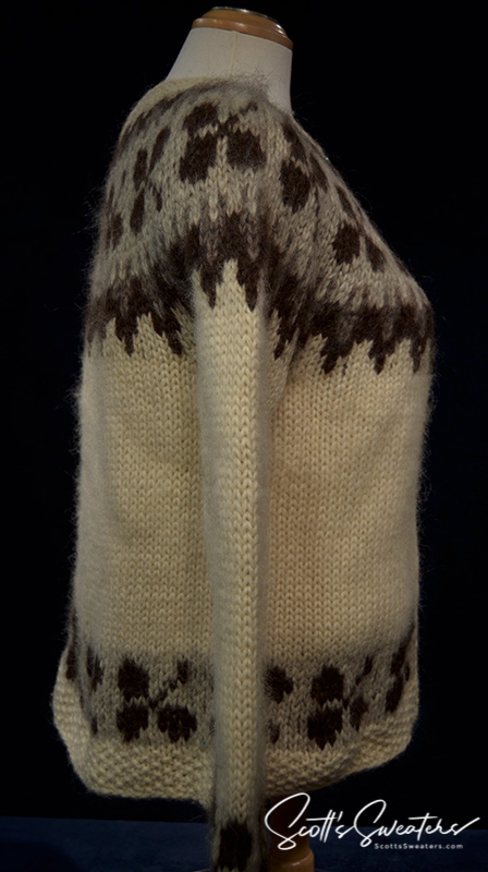 Strickjacke aus isländischer Wolle für Damen