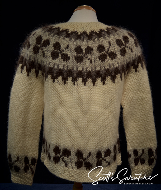 Strickjacke aus isländischer Wolle für Damen