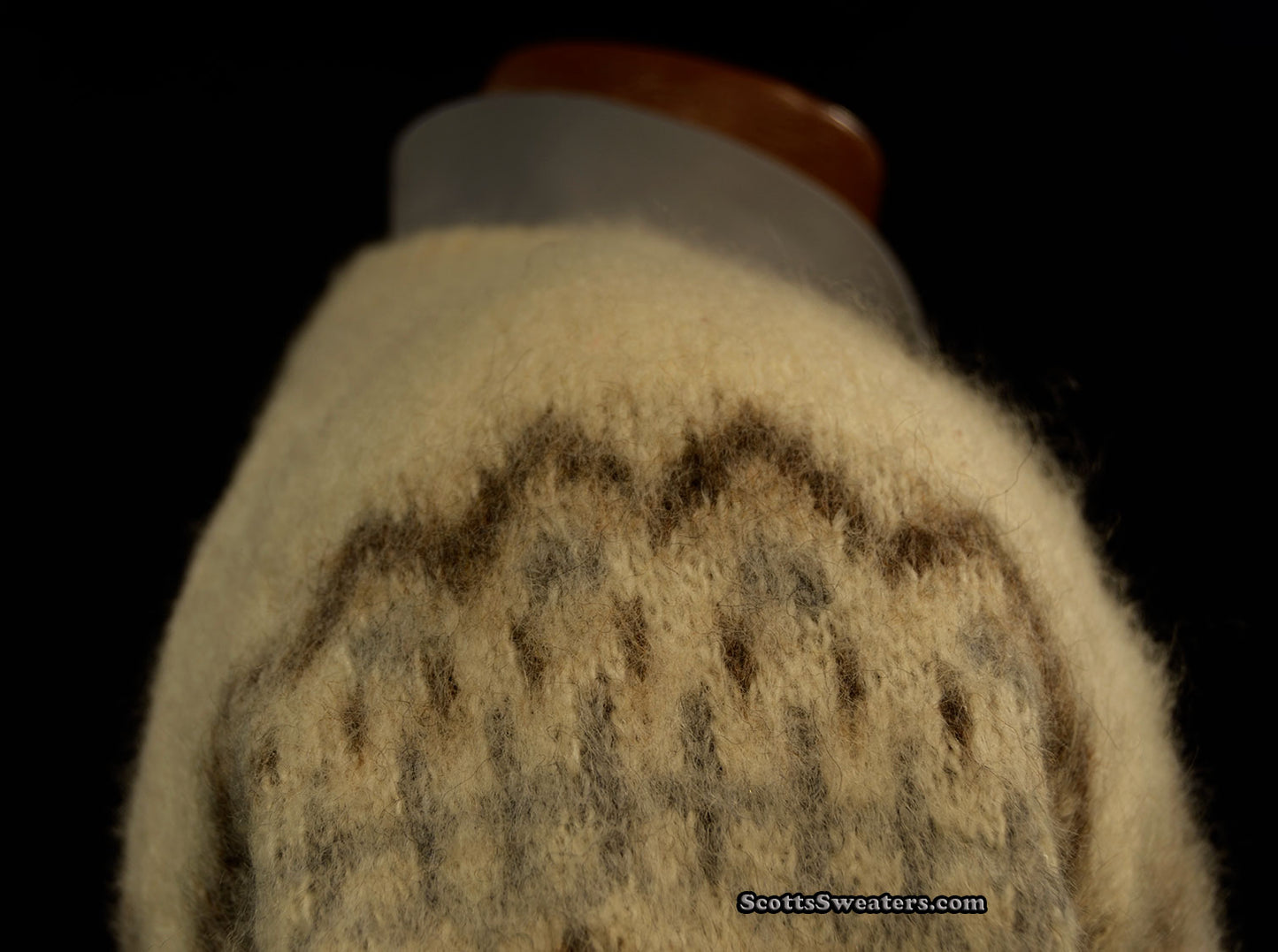 Men's Icelandic Wool Crewneck Sweater by GE-KA
