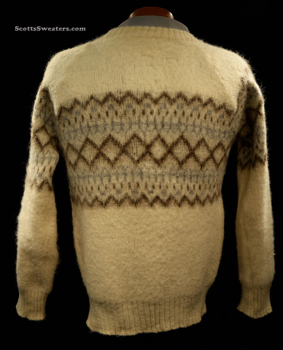 Men's Icelandic Wool Crewneck Sweater by GE-KA