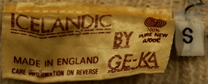 Men's Icelandic Wool Crewneck Sweater by GE-KA