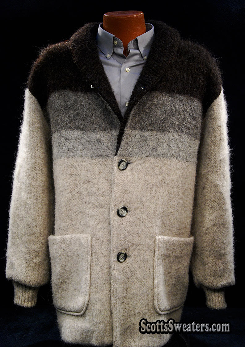 Men's Retro Icelandic Wool Coat by Hilda