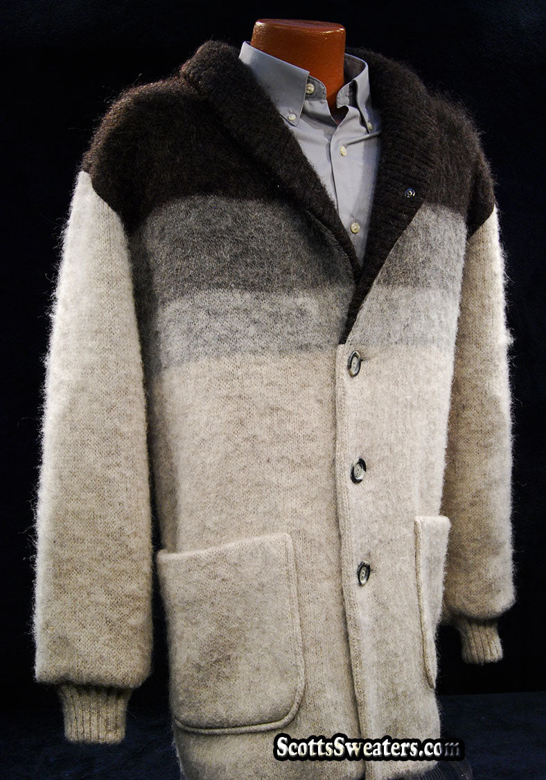 Men's Retro Icelandic Wool Coat by Hilda