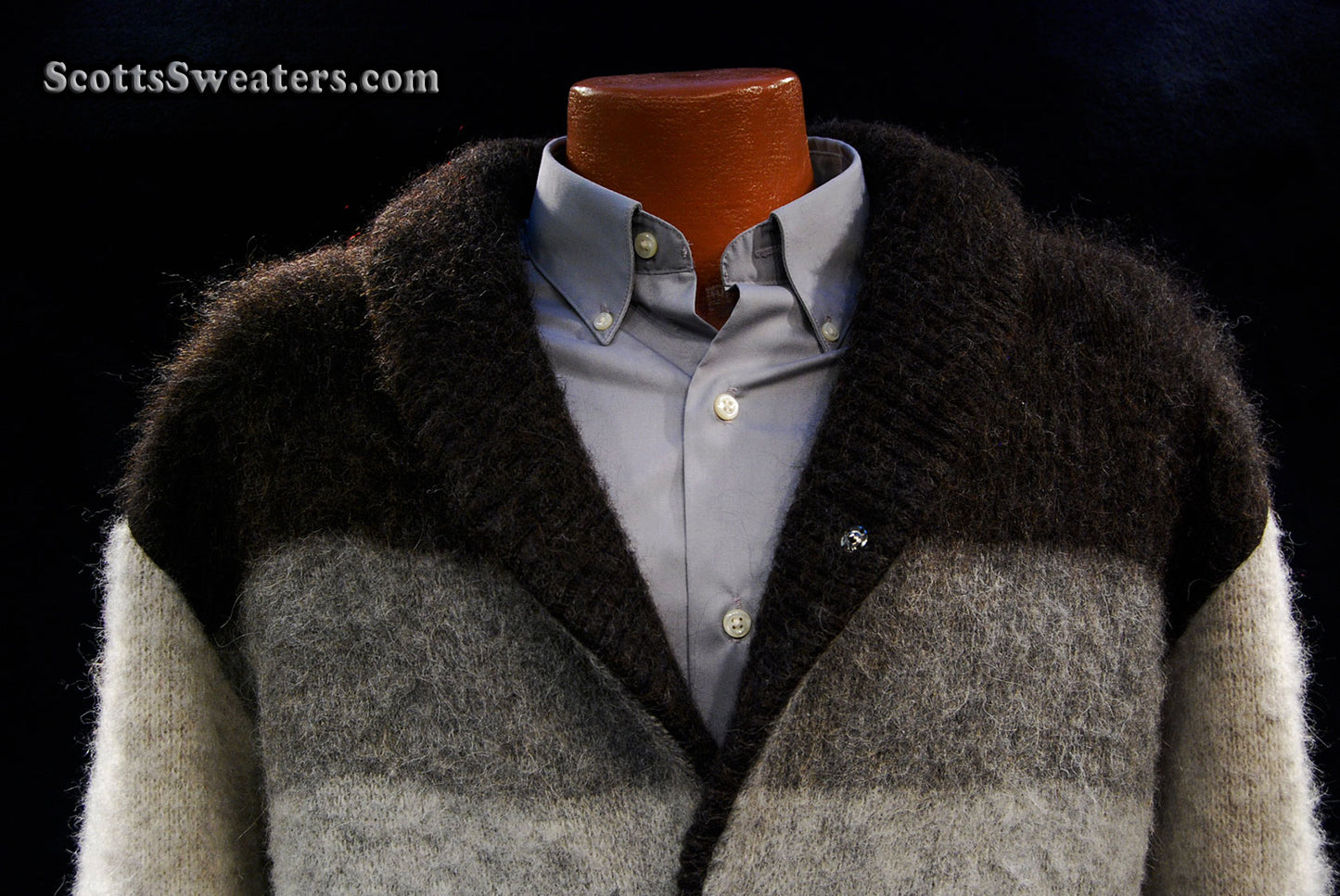Men's Retro Icelandic Wool Coat by Hilda