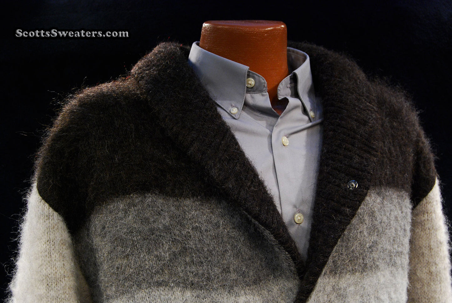 Men's Retro Icelandic Wool Coat by Hilda