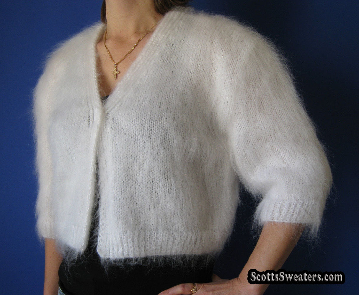 Woman's Mohair Shrug