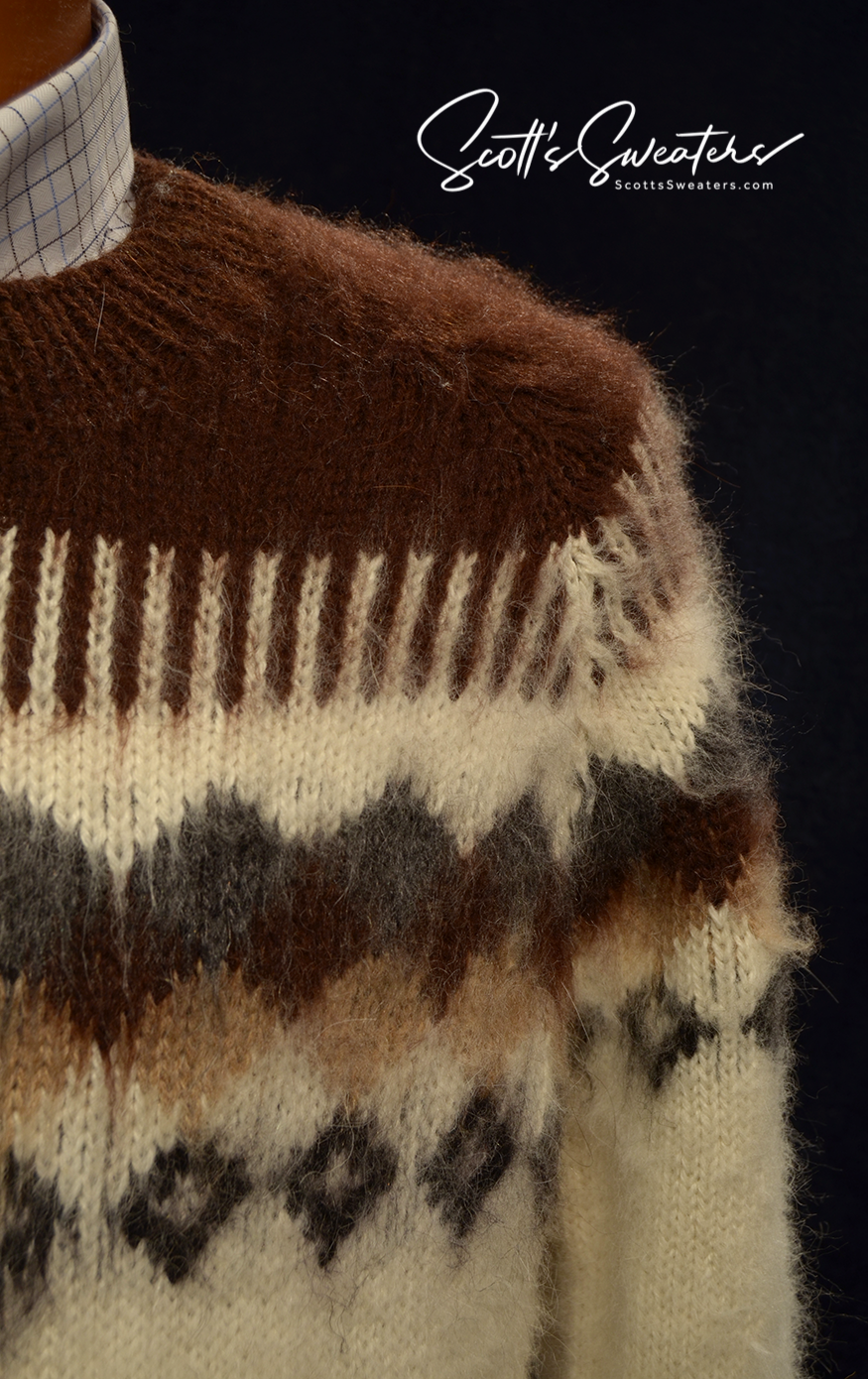 Men's Soft Alpaca Crewneck Sweater