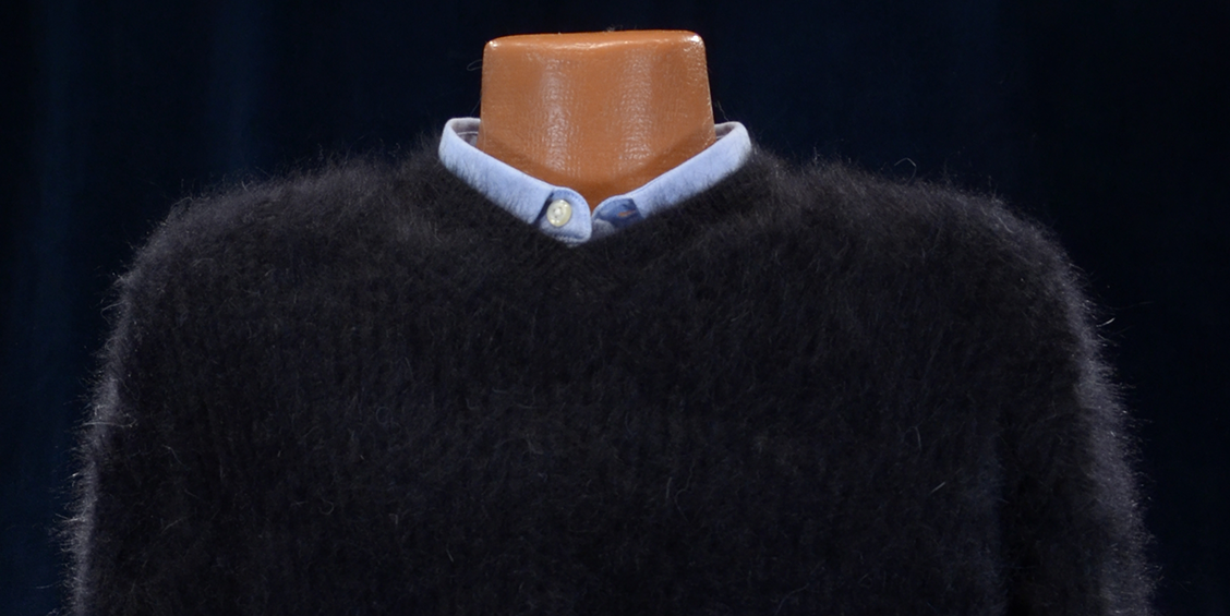 Weiche, luxuriöse Angora-Pullover für Herren
