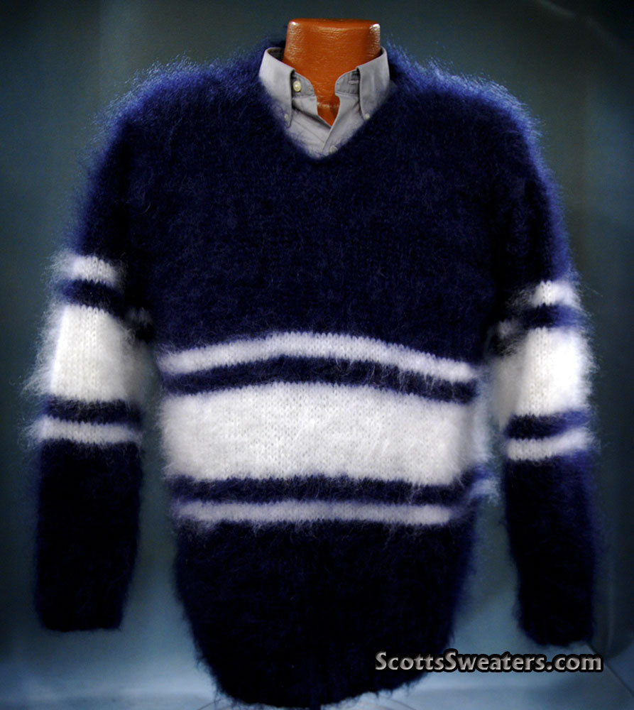 Extra soft Men's Kid Mohair Sweater