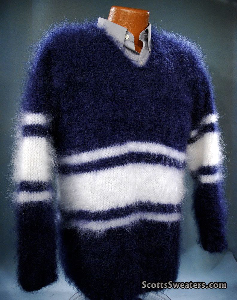 Extra soft Men's Kid Mohair Sweater