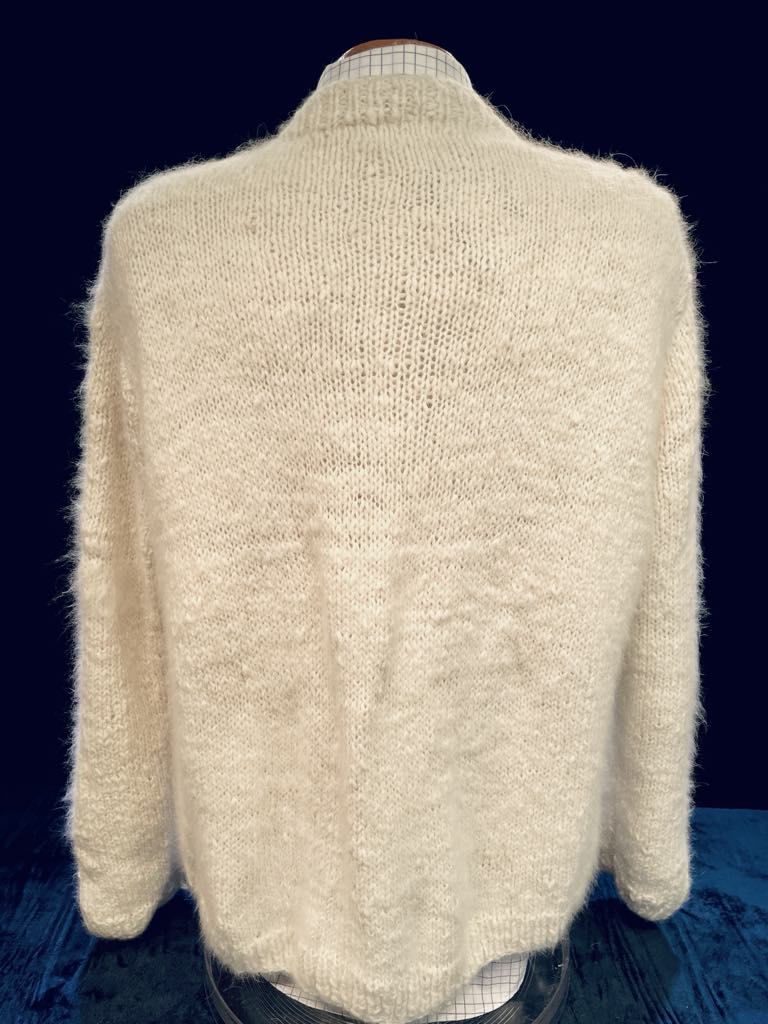 Men's Home-Spun Angora-Silk Sweater