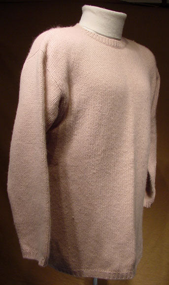 Woman's Pink Angora Sweater by The Limited