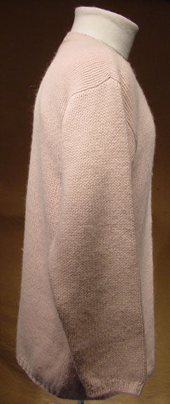 Woman's Pink Angora Sweater by The Limited