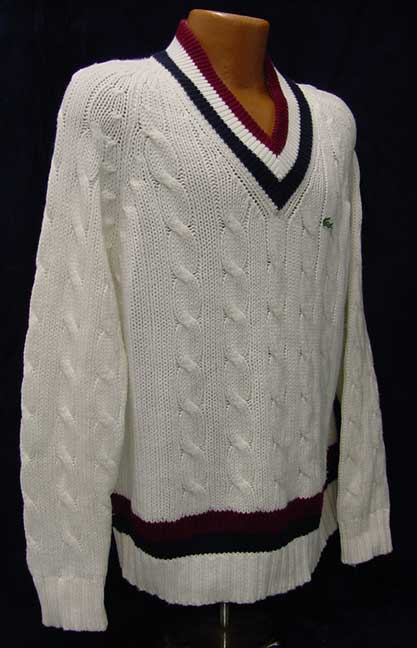 Men's Classic Retro Izod Tennis Sweater [#198-002]