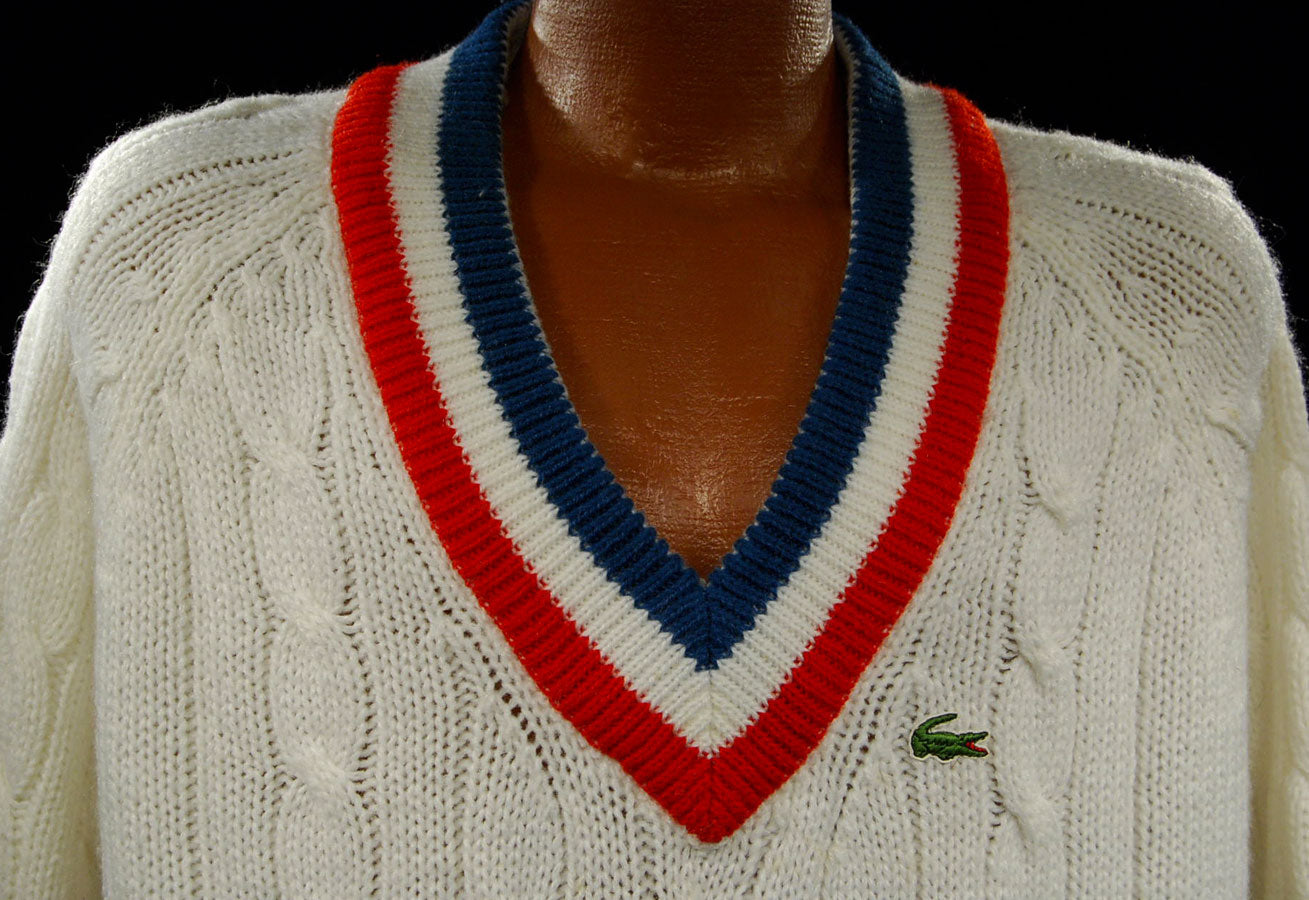 Men's Classic Retro Izod Tennis Sweaters [#198-009]