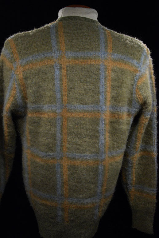 Retro Classic Original Mohair V-Neck Sweater by Hamburgers Menswear [#500-088]