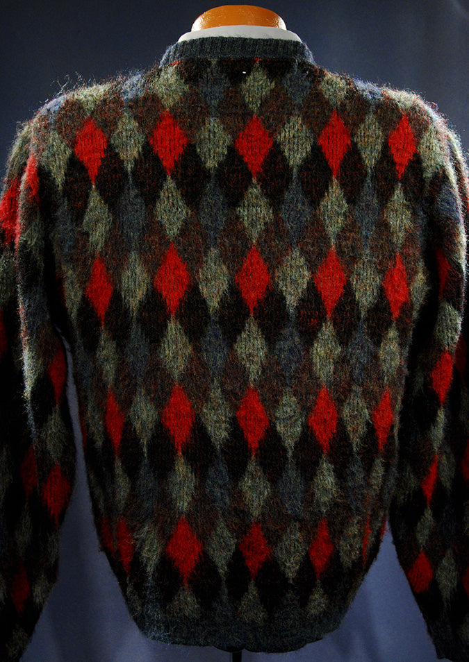 Retro Crewneck Mohair Sweater [#500-199]