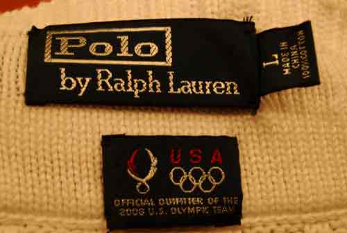 Men's USA Olympics Cable-Knit Sleeveless Tennis Sweater Vest by Polo Ralph Lauren [#601-059NP]