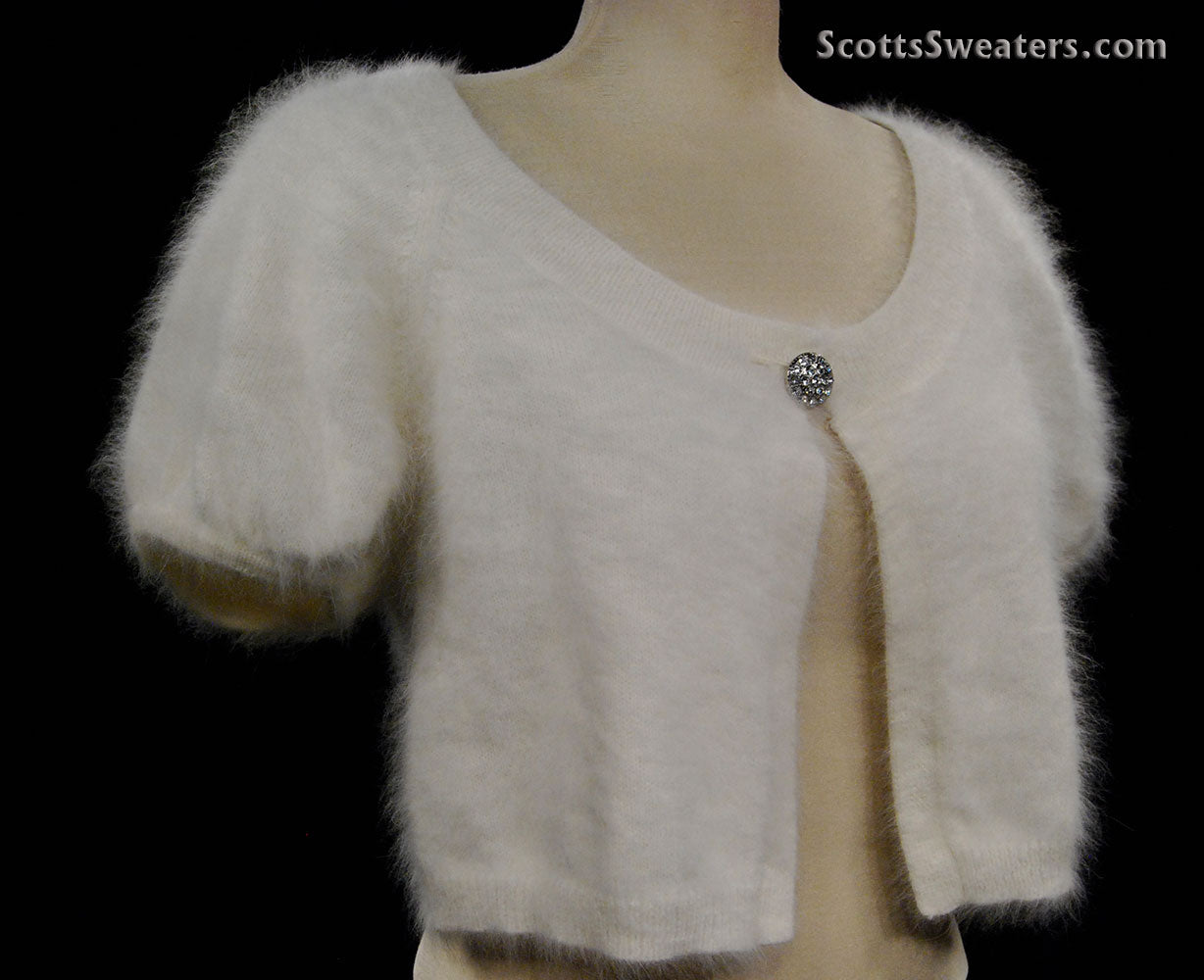 Woman's Angora Shrug Cardigan Sweater by Express