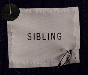 Sibling - Londonのメンズ カーディガン モヘア セーター [#609-067]