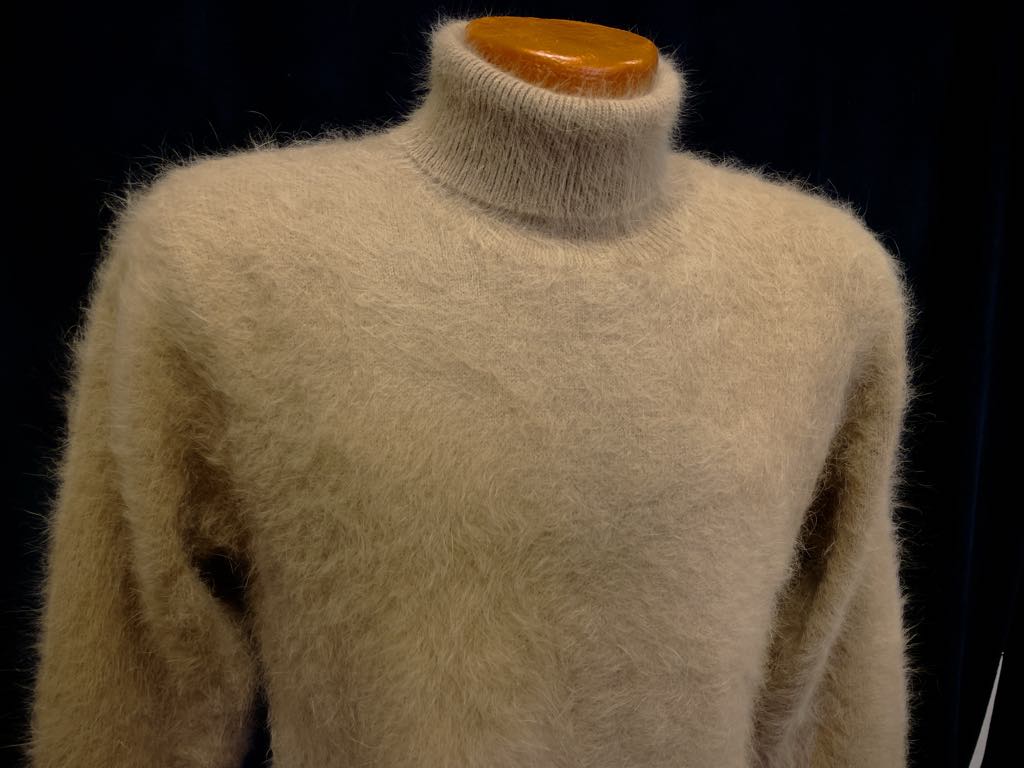 611-005T Ultraweicher Angora-Rollkragenpullover für Herren