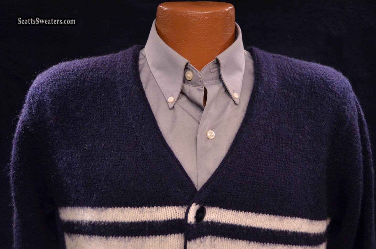 Men's Cardigan Mohair Sweater by Gant Rugger [#615-045]