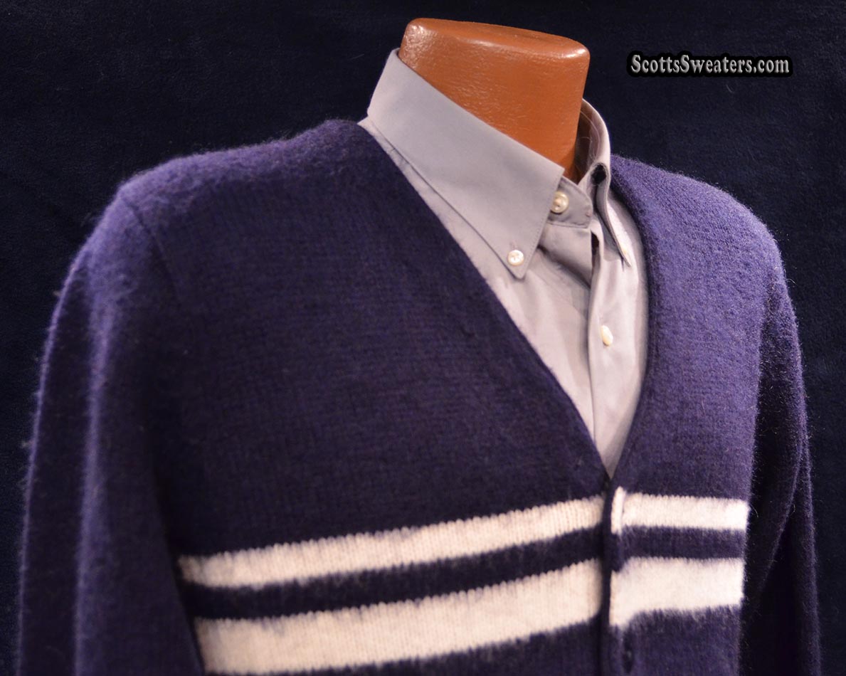 Men's Cardigan Mohair Sweater by Gant Rugger [#615-045]