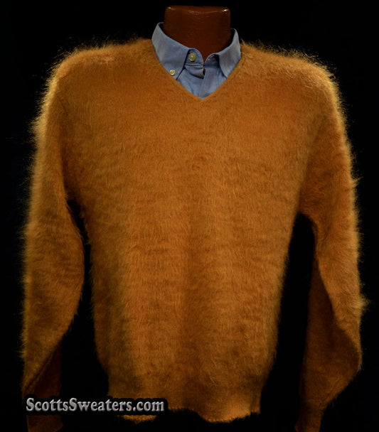 600-004 Retro Classic Original Mohair V-Ausschnitt Pullover von Jantzen