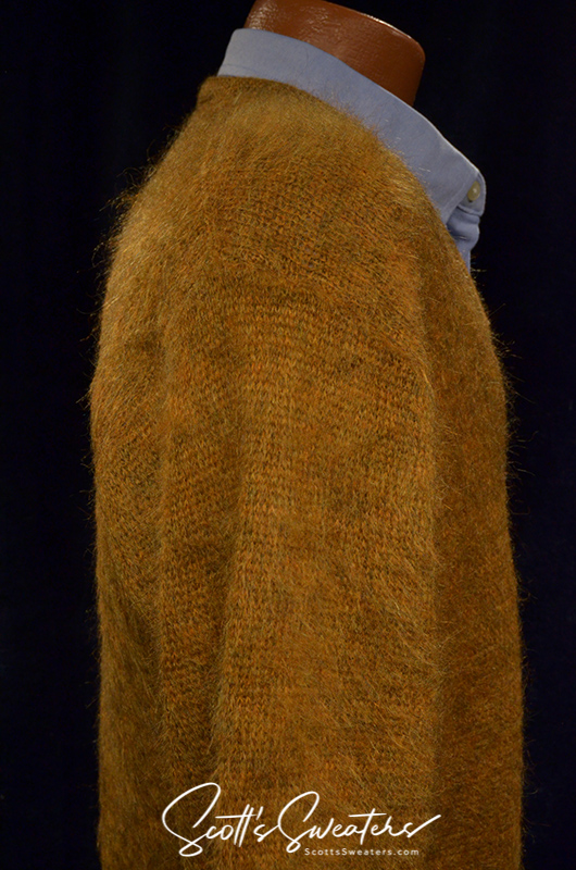 Golden Retro Classic Original Mohair V-Neck Sweater by Kandahar Deluxe [616-012]