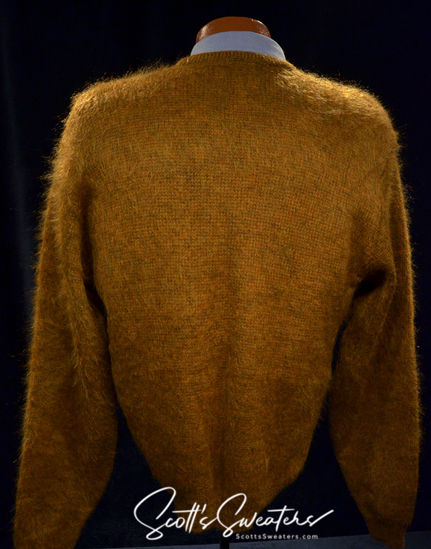 Golden Retro Classic Original Mohair V-Neck Sweater by Kandahar Deluxe [616-012]