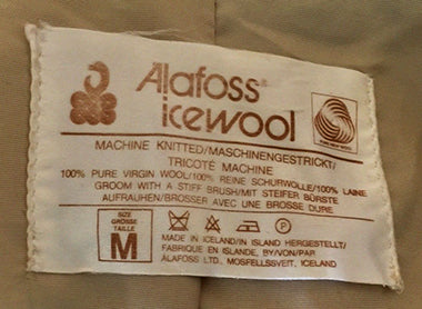 Men's Retro Icelandic Wool Jacket by Alafoss Icewool [#616-021]