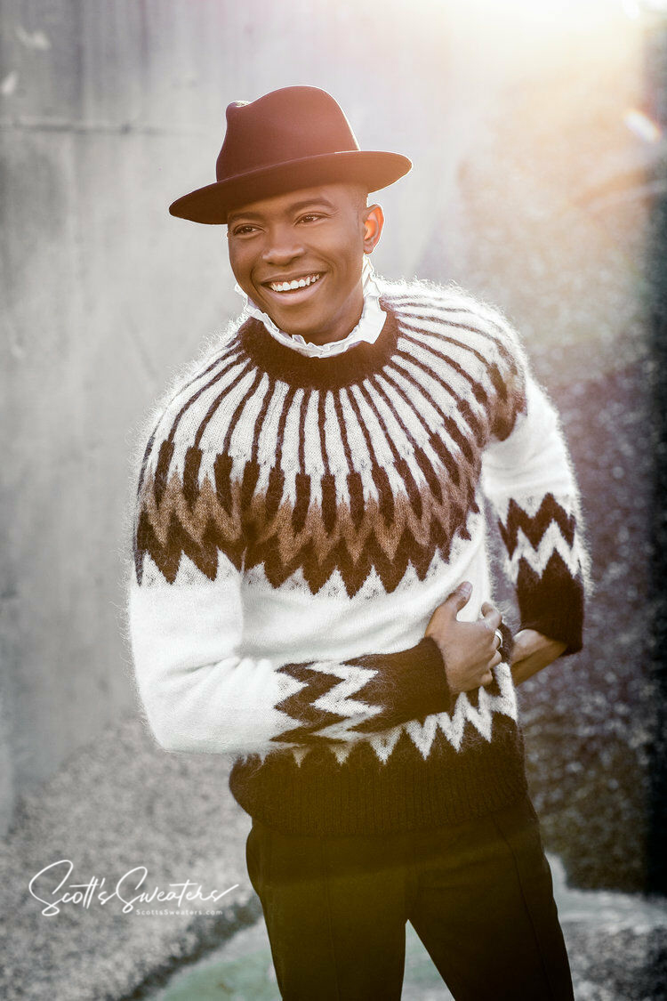 Men's Crewneck Mohair Sweater – Scott's Sweaters Men's Crewneck Mohair Sweater – Scott's Sweaters