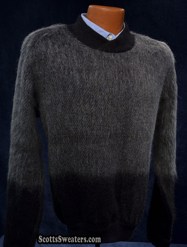 Men's Extra-soft Alpaca/Mohair Pullover Sweater by Stephan Schneider [#616-080]