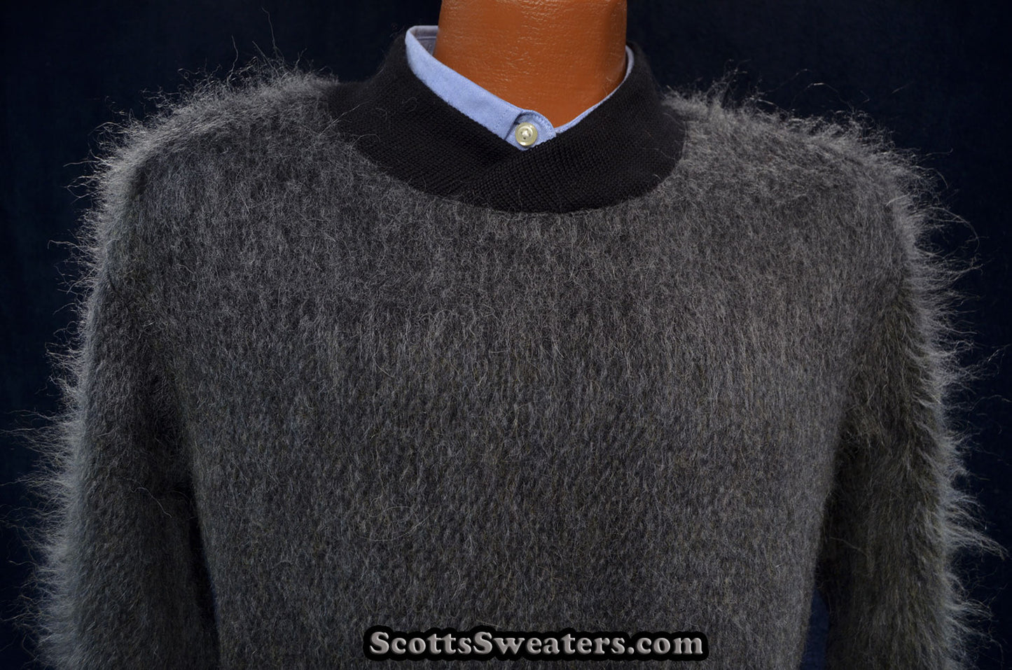 Men's Extra-soft Alpaca/Mohair Pullover Sweater by Stephan Schneider [#616-080]