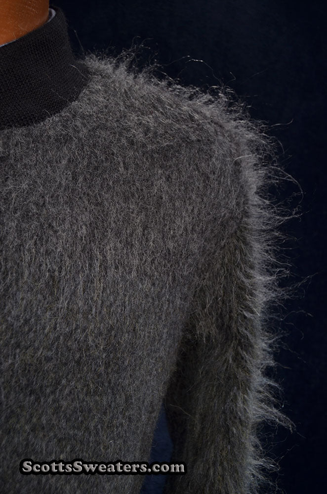 Men's Extra-soft Alpaca/Mohair Pullover Sweater by Stephan Schneider [#616-080]