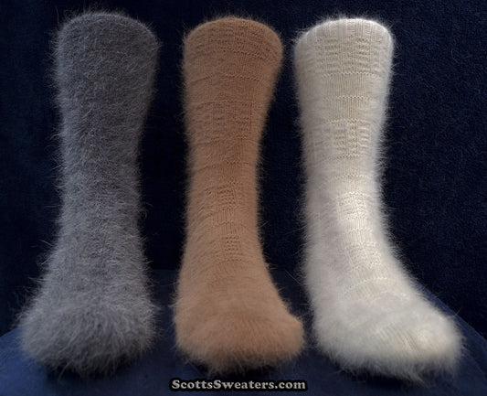 Angora Dress Socks for Men