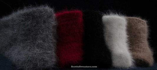 Angora Dress Socks for Men [#616-090Socks]