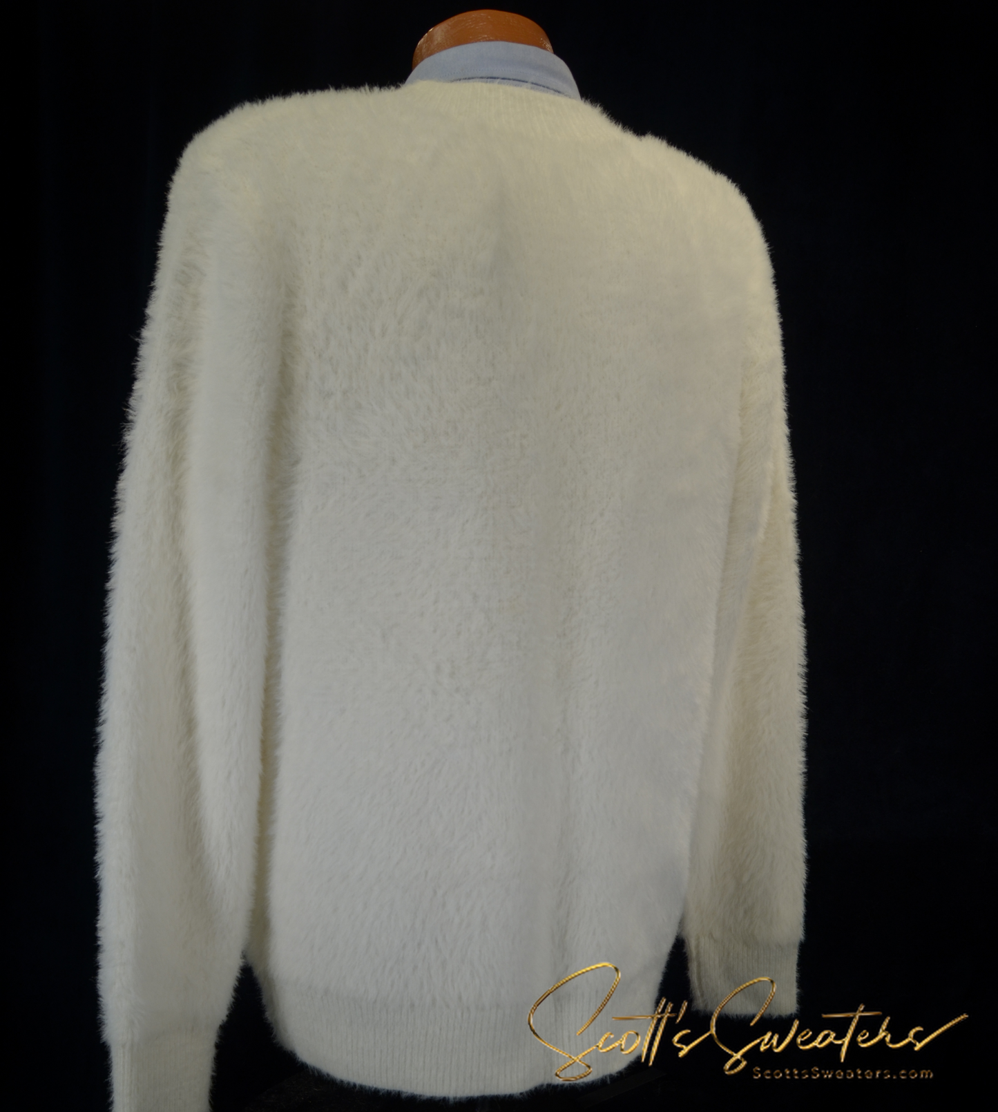 Ultra-Soft Men's Plush Cardigan Sweater [617-035]